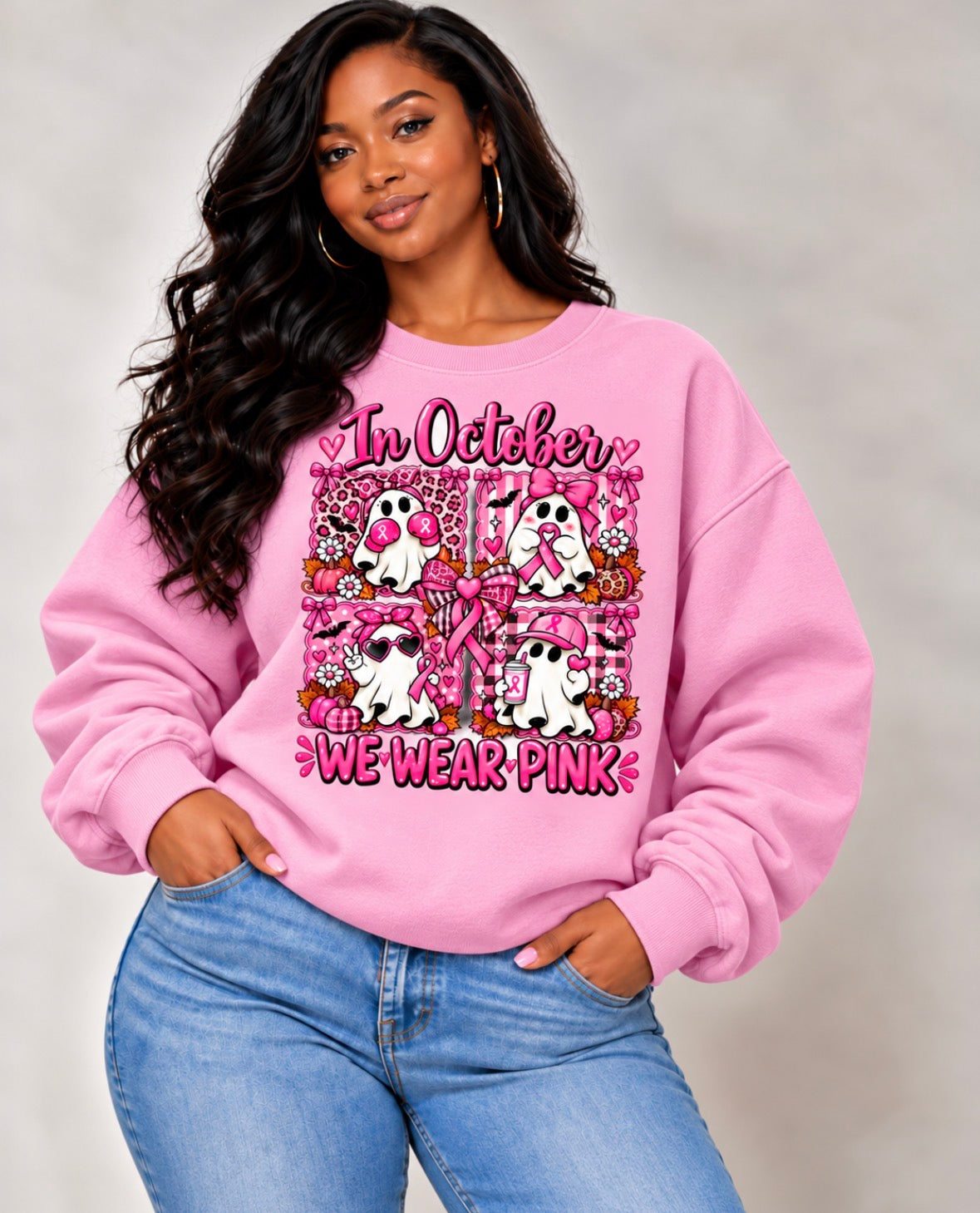 Pinktober Breast Cancer Awareness Sweatshirt – Choose Your Design | Limited Edition