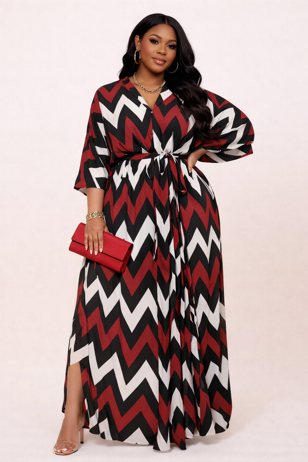 Bold Moves Maxi Dress – One Size Fits Most