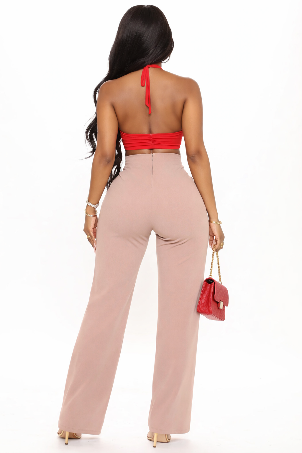 Tall Girl Chic High-Waist Wide-Leg Pants