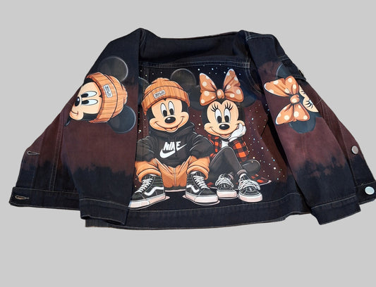 Vibes Patchwork Denim Jacket