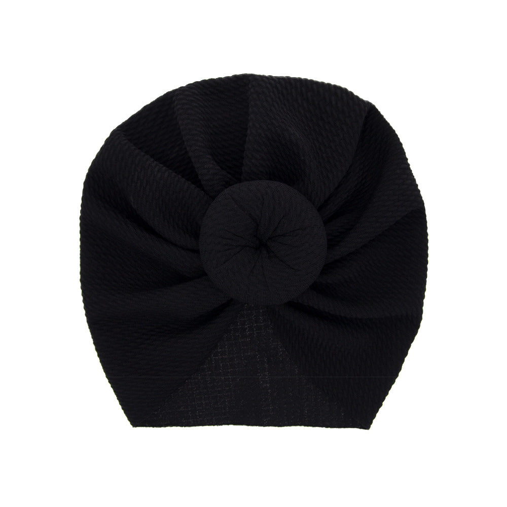 Mixed Color Turban Bow Headwrap Set for Newborns & Toddlers (6-Pack)