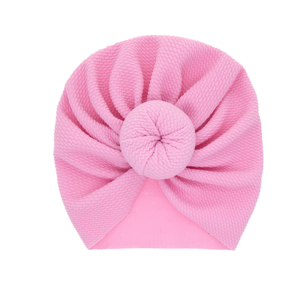 Mixed Color Turban Bow Headwrap Set for Newborns & Toddlers (6-Pack)