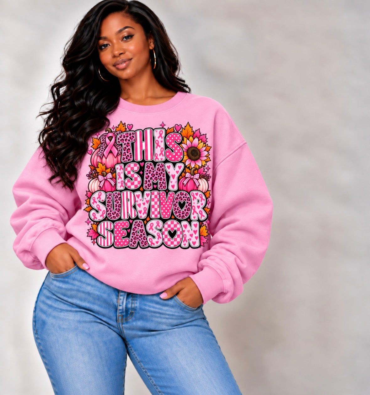 Pinktober Breast Cancer Awareness Sweatshirt – Choose Your Design | Limited Edition
