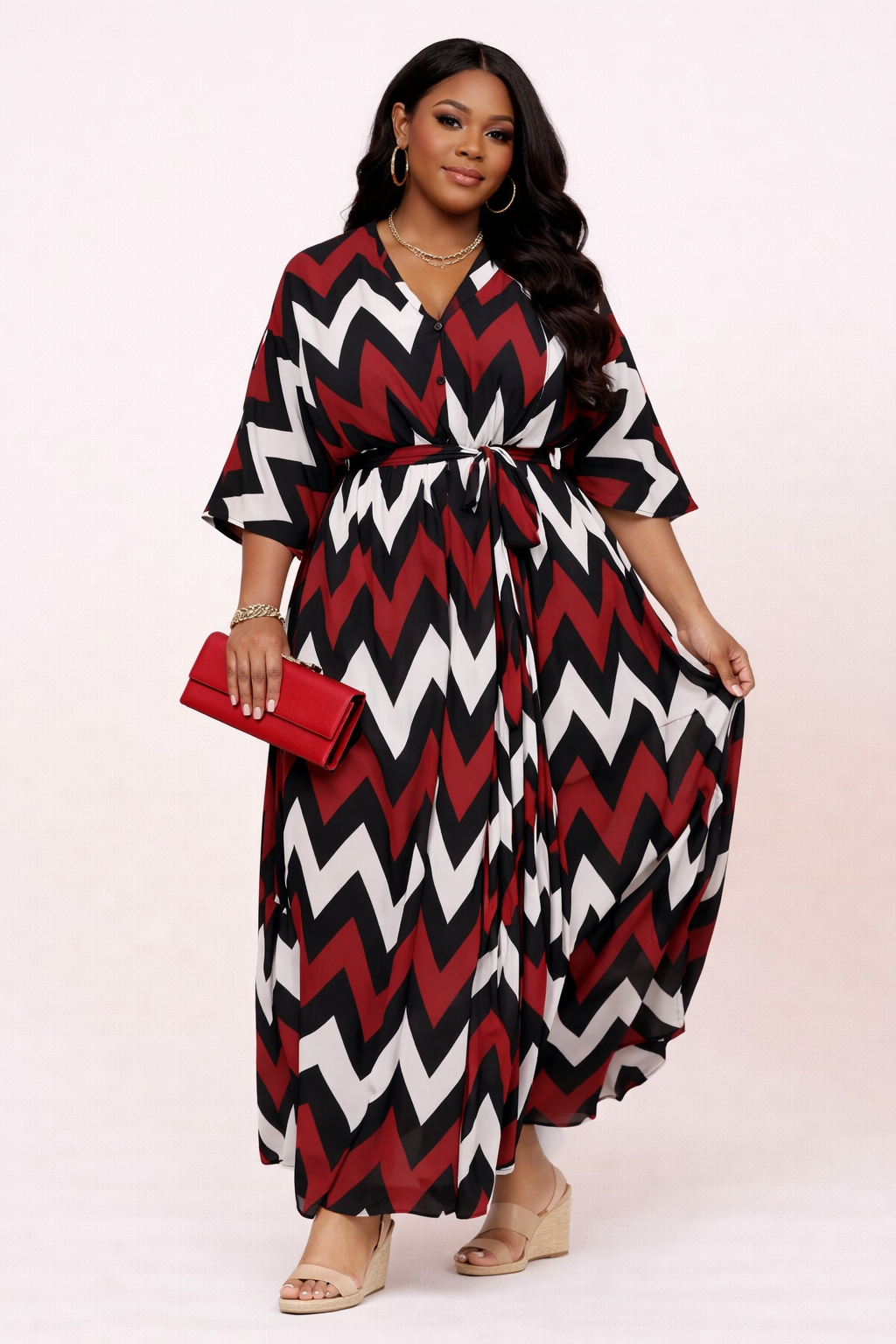 slim fit dress slacks Bold Moves Maxi Dress – One Size Fits Most
