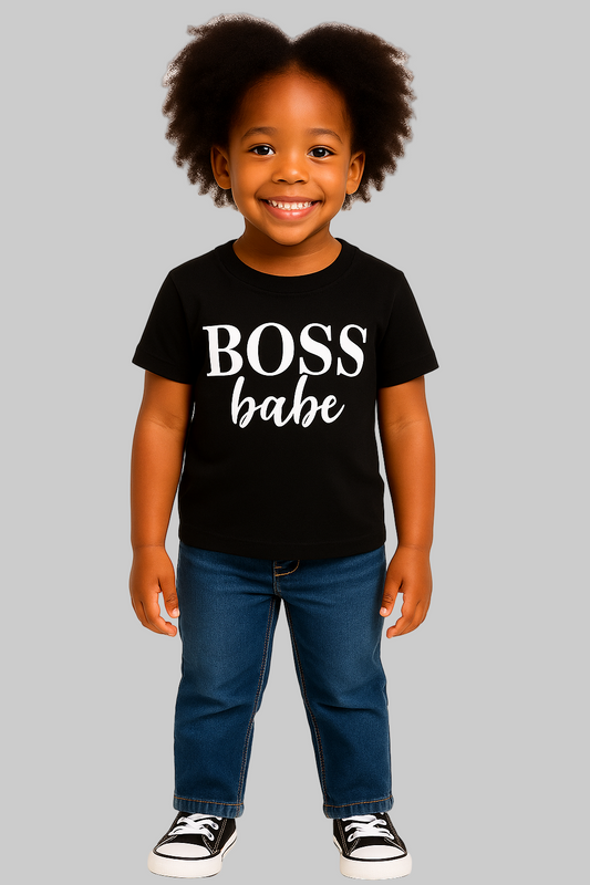 GIRL BOSS LADY AND BOSS BABY T-SHIRT"