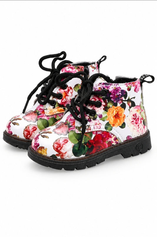 Bloom Baby Bloom Floral Boots – Toddler Size 7-11