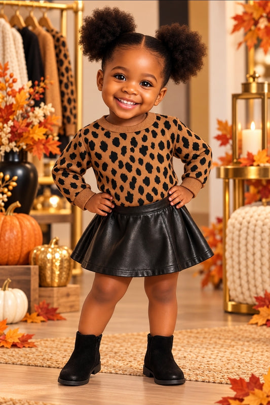 Cheetah Sass Skirt Set – Wild & Bold Edition"
