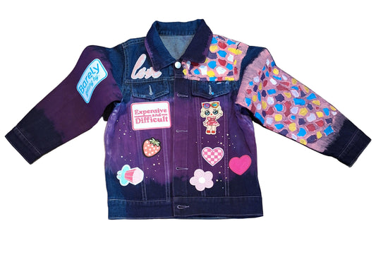 Superpower Patchwork Denim Jacket