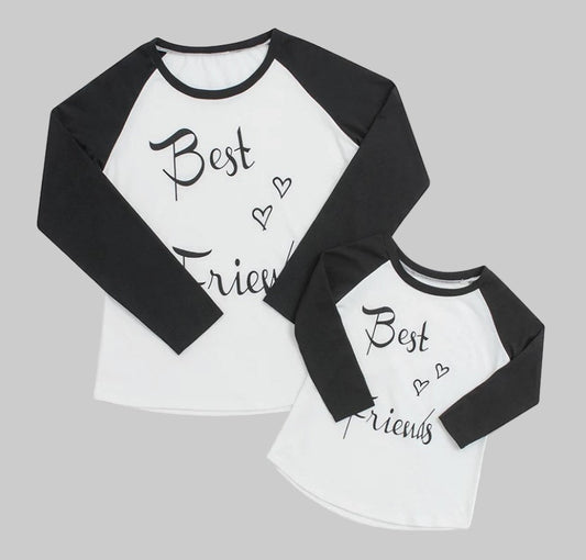 "Match in Style: MOM Best Friends T-Shirt"