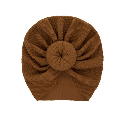 Mixed Color Turban Bow Headwrap Set for Newborns & Toddlers (6-Pack)