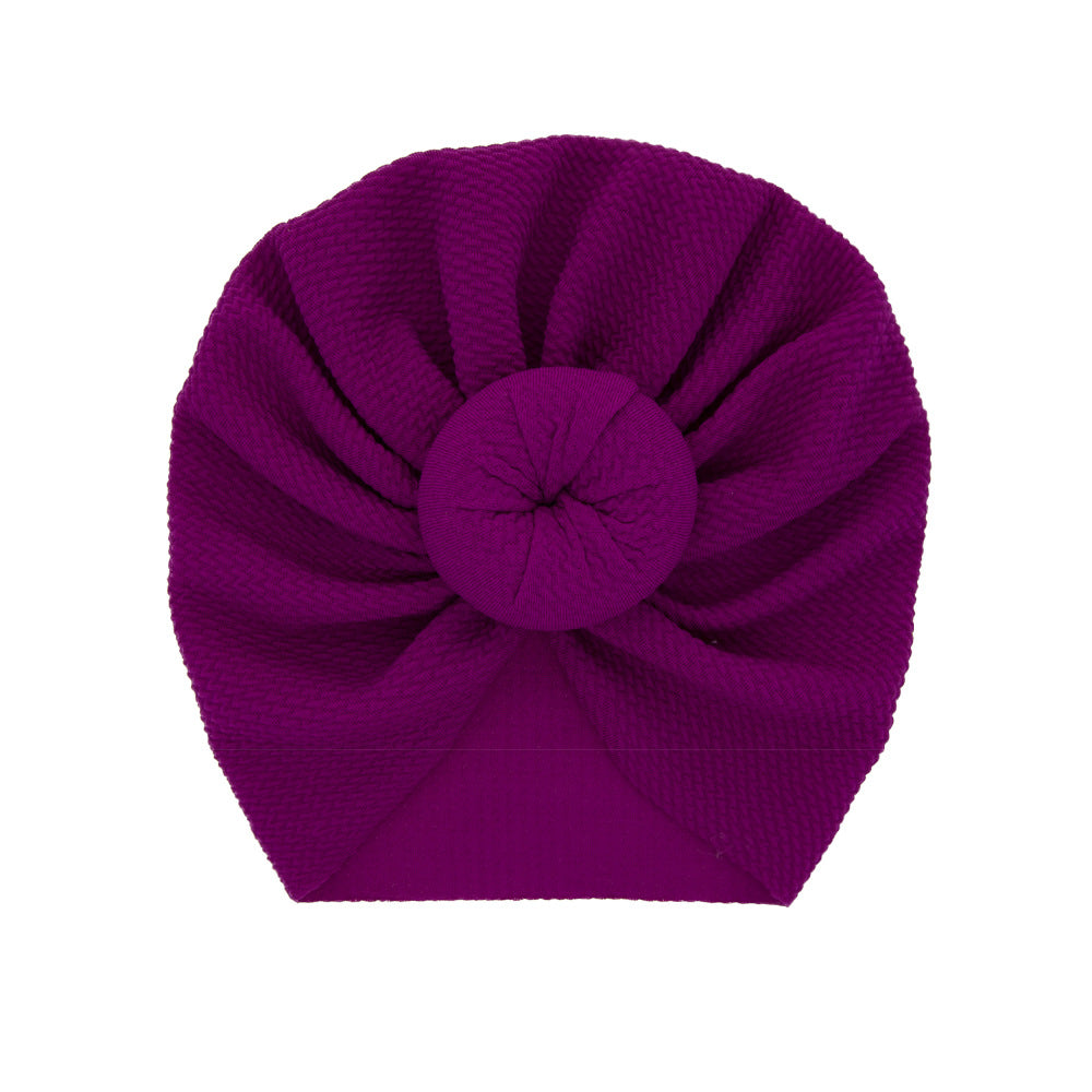 Mixed Color Turban Bow Headwrap Set for Newborns & Toddlers (6-Pack)