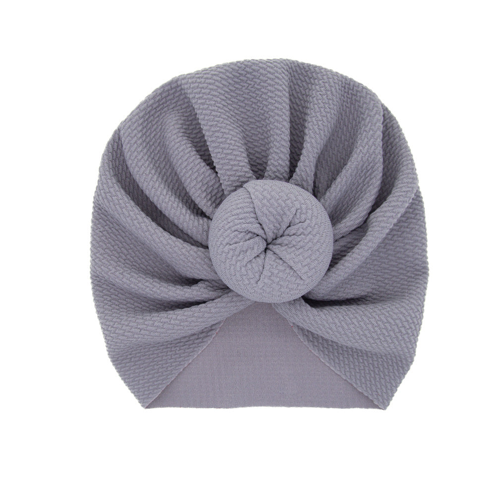 Mixed Color Turban Bow Headwrap Set for Newborns & Toddlers (6-Pack)