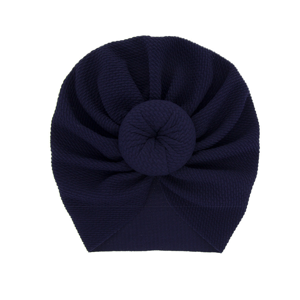 Mixed Color Turban Bow Headwrap Set for Newborns & Toddlers (6-Pack)