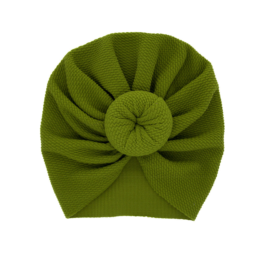 Mixed Color Turban Bow Headwrap Set for Newborns & Toddlers (6-Pack)