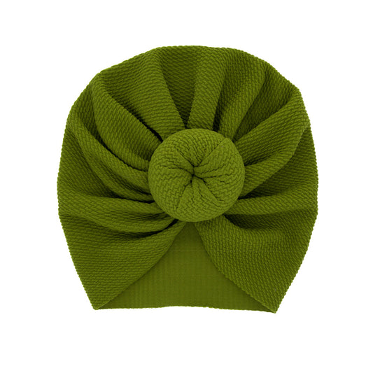 Mixed Color Turban Bow Headwrap Set for Newborns & Toddlers (6-Pack)
