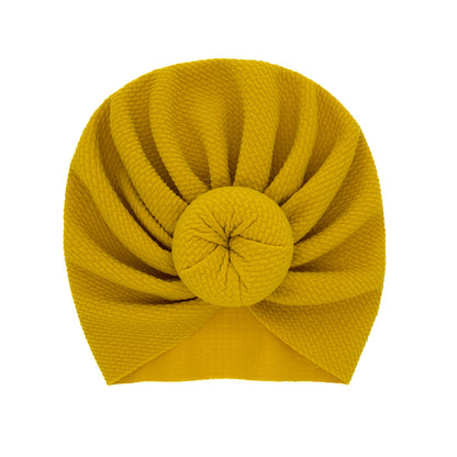 Mixed Color Turban Bow Headwrap Set for Newborns & Toddlers (6-Pack)