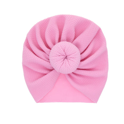 Mixed Color Turban Bow Headwrap Set for Newborns & Toddlers (6-Pack)