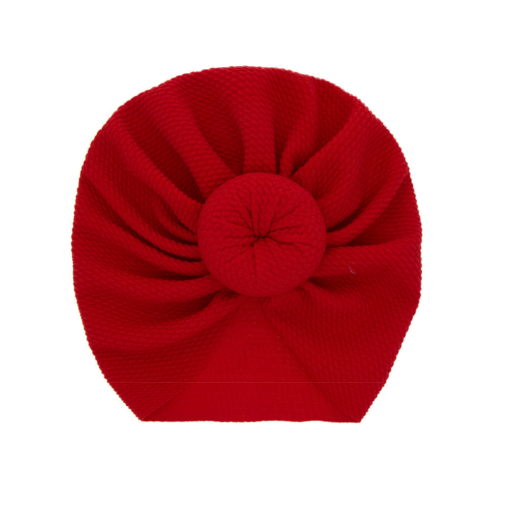 Mixed Color Turban Bow Headwrap Set for Newborns & Toddlers (6-Pack)