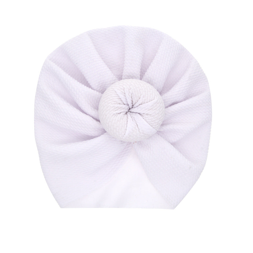 Mixed Color Turban Bow Headwrap Set for Newborns & Toddlers (6-Pack)