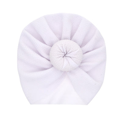 Mixed Color Turban Bow Headwrap Set for Newborns & Toddlers (6-Pack)