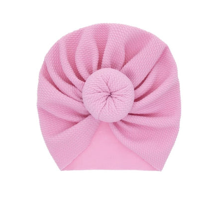 Mixed Color Turban Bow Headwrap Set for Newborns & Toddlers (6-Pack)